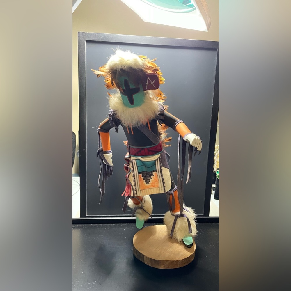 Chasing Star Navajo Kachina By AZ Artist B C Begay Spirit Of Stars Planets Vntg